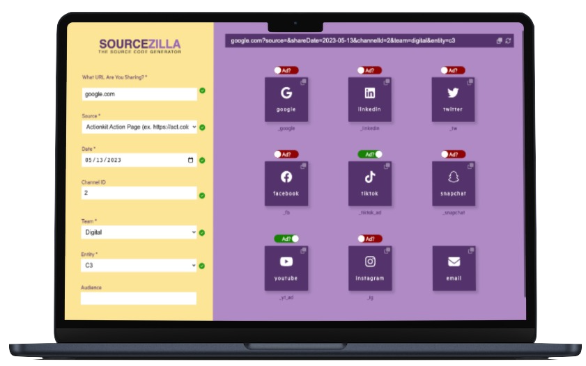 Picture of SourceZilla website